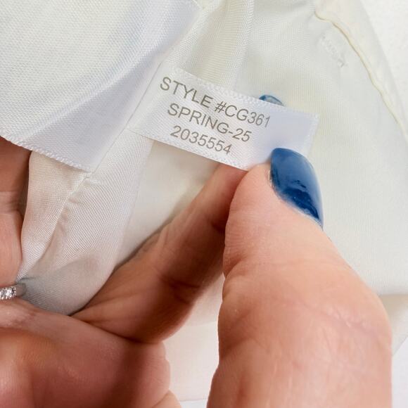 J.Crew Womens Tweed Pants Cropped Straight Leg Mint Green 10 Schoolboy Preppy - Picture 7 of 12